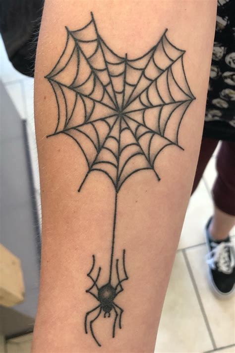 spiderweb tattoo|magic protection spider web tattoo.